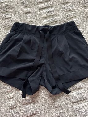 lululemon athletica Black Athletic Drawstring Shorts